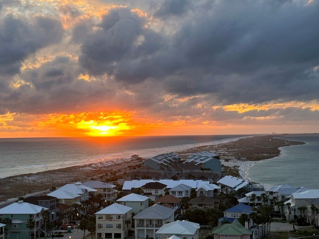 Gulf sunset